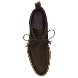 46-605-NIC CAMPO HIGH Italian Sueded Goatskin Chukka Boot, Nicotine - Zelli Italia - Flyclothing LLC