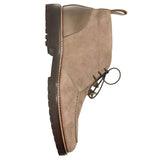 46-605-TPE CAMPO HIGH Italian Sueded Goatskin Chukka Boot, Taupe - Zelli Italia - Flyclothing LLC