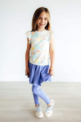 Campus Cutie S/S Ruffle Tee - Mila & Rose ® - Flyclothing LLC