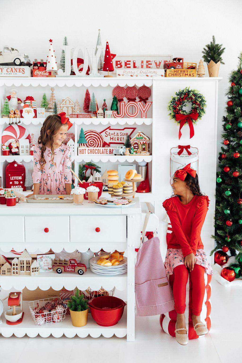 Candy Cane Cutie Twirl Skegging - Mila & Rose ® - Flyclothing LLC