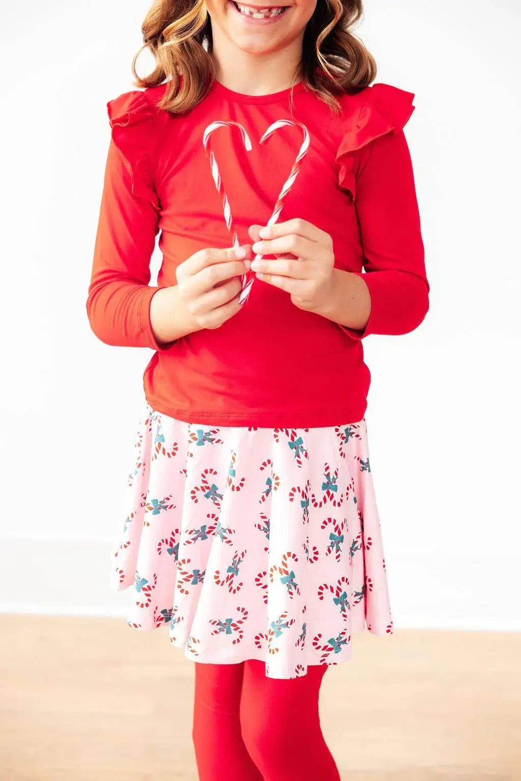 Candy Cane Cutie Twirl Skegging - Mila & Rose ® - Flyclothing LLC