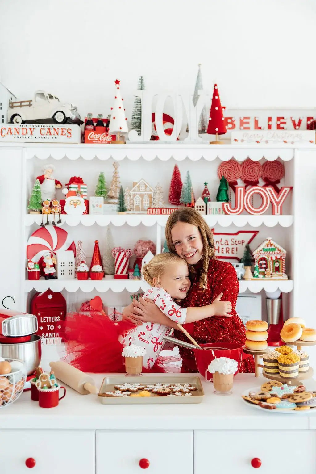 Candy Cane Lane 3/4 Tutu Leotard - Mila & Rose ® - Flyclothing LLC