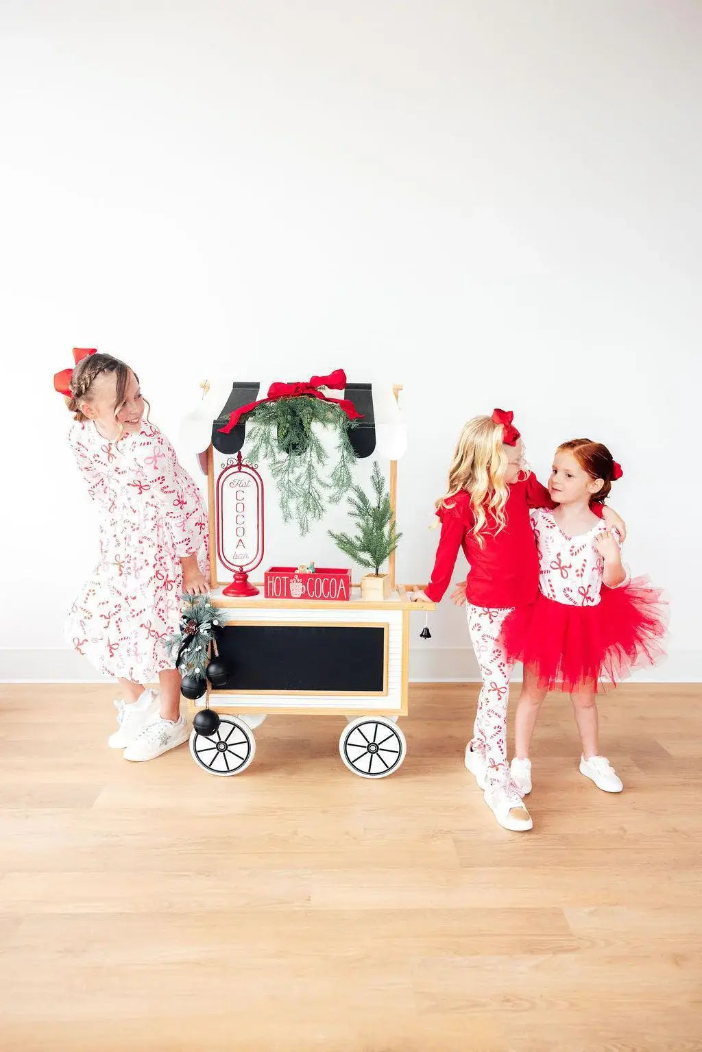 Candy Cane Lane 3/4 Tutu Leotard - Mila & Rose ® - Flyclothing LLC