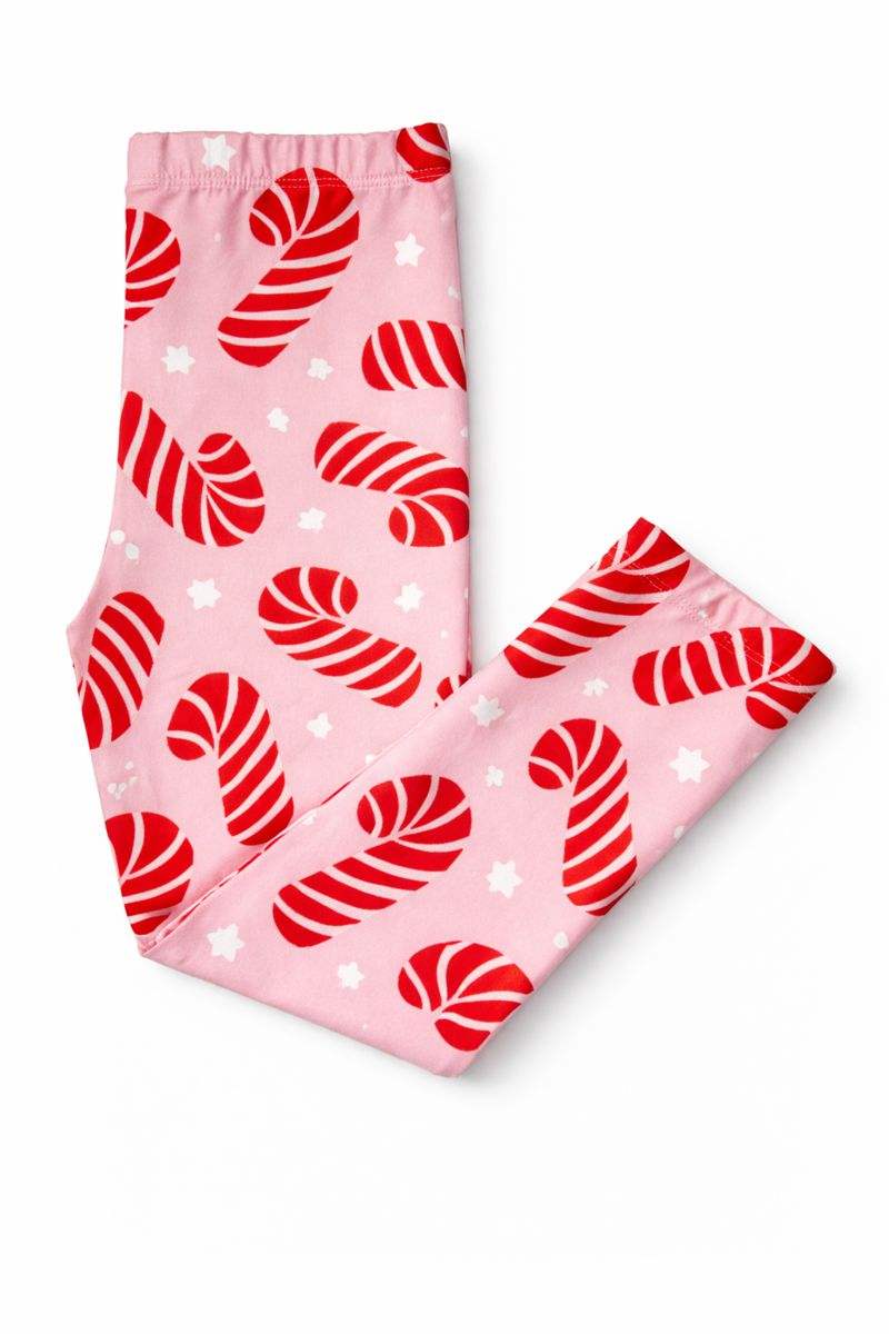 Candy Canes Leggings - Mila & Rose ® - Flyclothing LLC