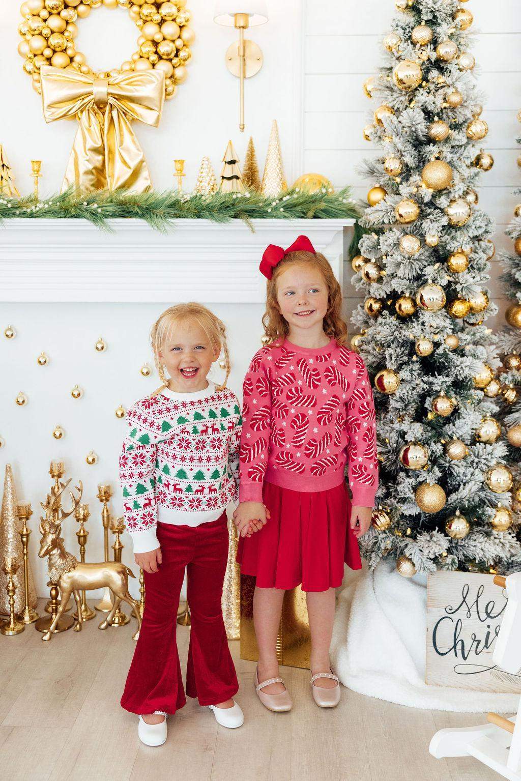 Candy Canes Sweater - Mila & Rose ® - Flyclothing LLC