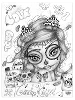 Black Market Art Company Candy Kisses Print
