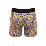 The Candy Crush | Candy Hearts Ball Hammock® Pouch Underwear With Fly - Shinesty - Flyclothing LLC