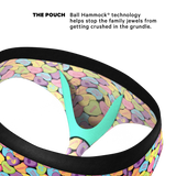 The Candy Crush | Candy Hearts Ball Hammock® Pouch Underwear Briefs - Shinesty - Flyclothing LLC