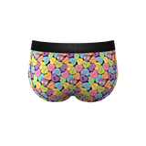 The Candy Crush | Candy Hearts Ball Hammock® Pouch Underwear Briefs - Shinesty - Flyclothing LLC