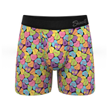 The Candy Crush | Candy Hearts Ball Hammock® Magnum Big Pouch Underwear - Shinesty - Flyclothing LLC