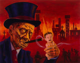 Black Market Art Company Capitalism Does not Care for Kids Print