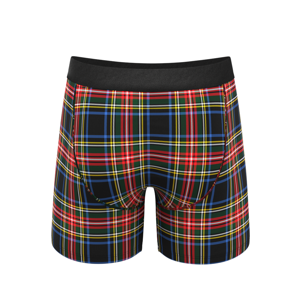 The Cappuccino | Holiday Tartan Plaid Ball Hammock® Pouch Underwear - Shinesty - Flyclothing LLC