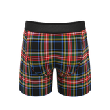 The Cappuccino | Holiday Tartan Plaid Ball Hammock® Pouch Underwear With Fly
