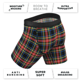 The Cappuccino | Holiday Tartan Plaid Long Leg Ball Hammock® Pouch Underwear With Fly - Shinesty - Flyclothing LLC