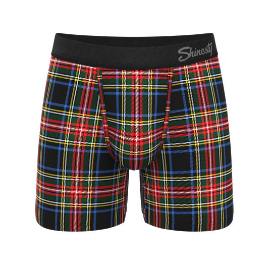 The Cappuccino | Holiday Tartan Plaid Ball Hammock® Pouch Underwear - Shinesty - Flyclothing LLC