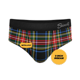 The Cappuccino | Holiday Tartan Plaid Ball Hammock® Pouch Underwear Briefs - Shinesty - Flyclothing LLC