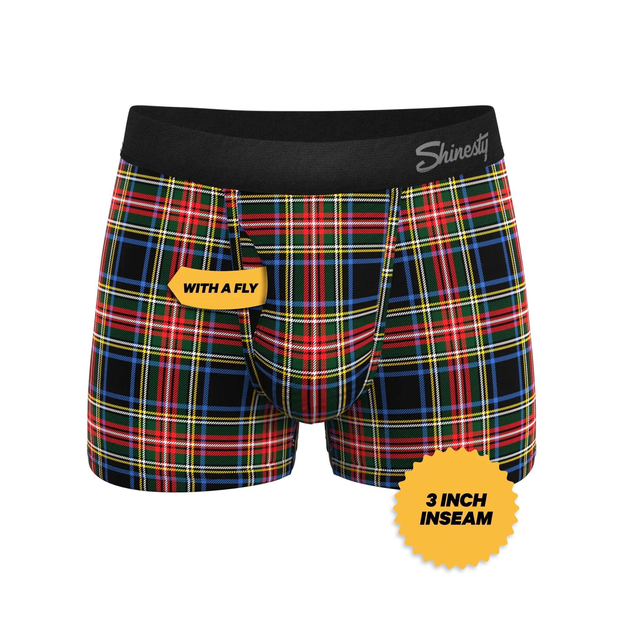 The Cappuccino | Holiday Tartan Plaid Ball Hammock® Pouch Trunks Underwear - Shinesty - Flyclothing LLC