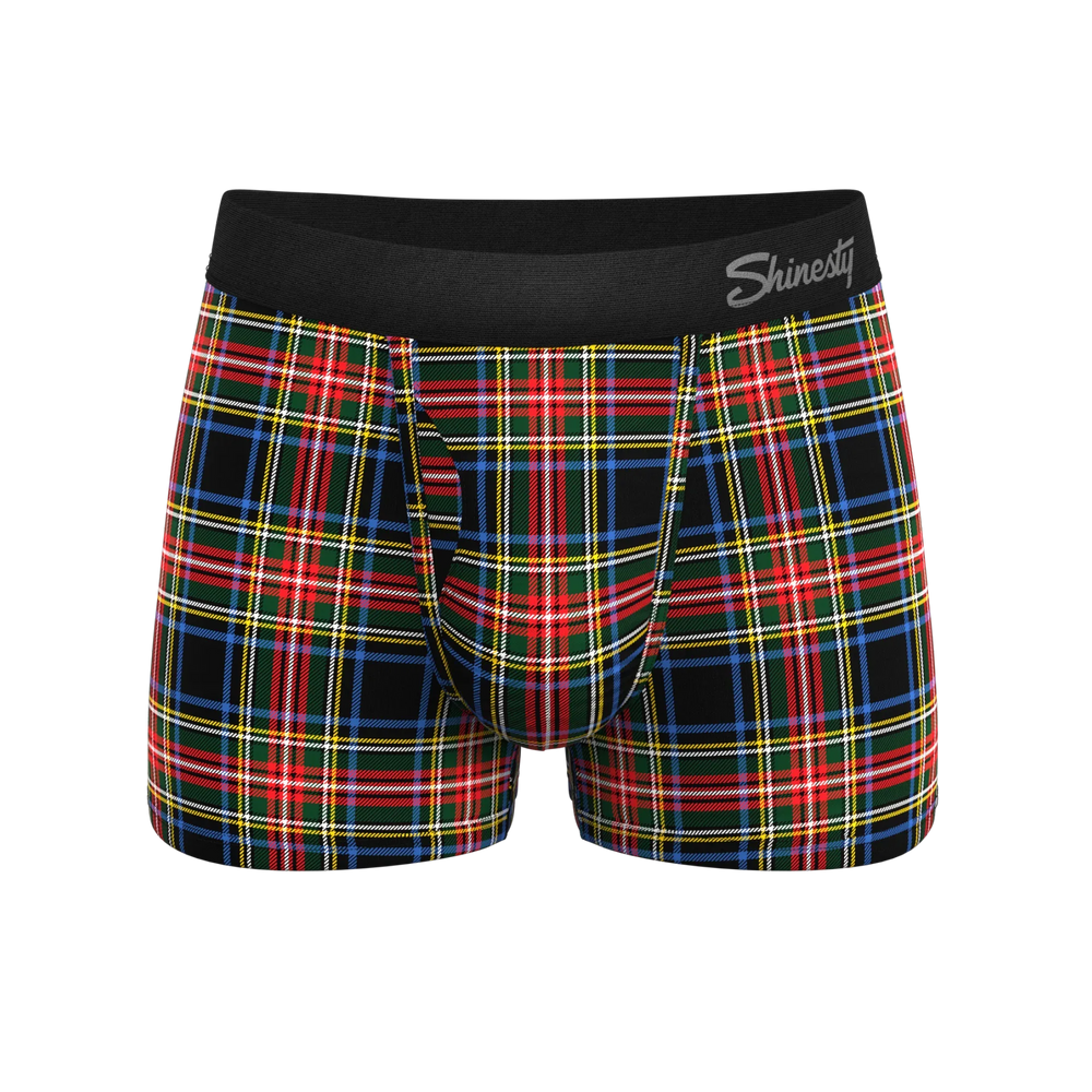 The Cappuccino | Holiday Tartan Plaid Ball Hammock® Pouch Trunks Underwear - Shinesty - Flyclothing LLC