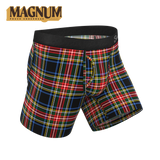 The Cappuccino | Holiday Tartan Plaid Ball Hammock® Magnum Big Pouch Underwear