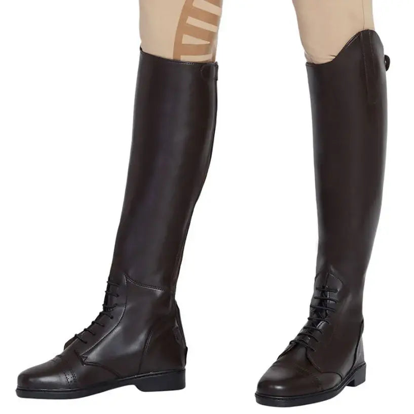 TuffRider Children's Starter Back Zip Field Boots in Synthetic Leather - Breeches.com - Flyclothing LLC
