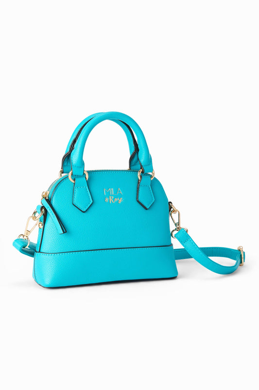 Caribbean Blue Girl's Crossbody Purse - Mila & Rose ® - Flyclothing LLC