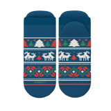 The Caribou Lous | Christmas Deer Heel Hammock™ Ankle Socks - Shinesty - Flyclothing LLC