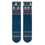 The Caribou Lous | Christmas Deer Heel Hammock™ Crew Socks - Shinesty - Flyclothing LLC