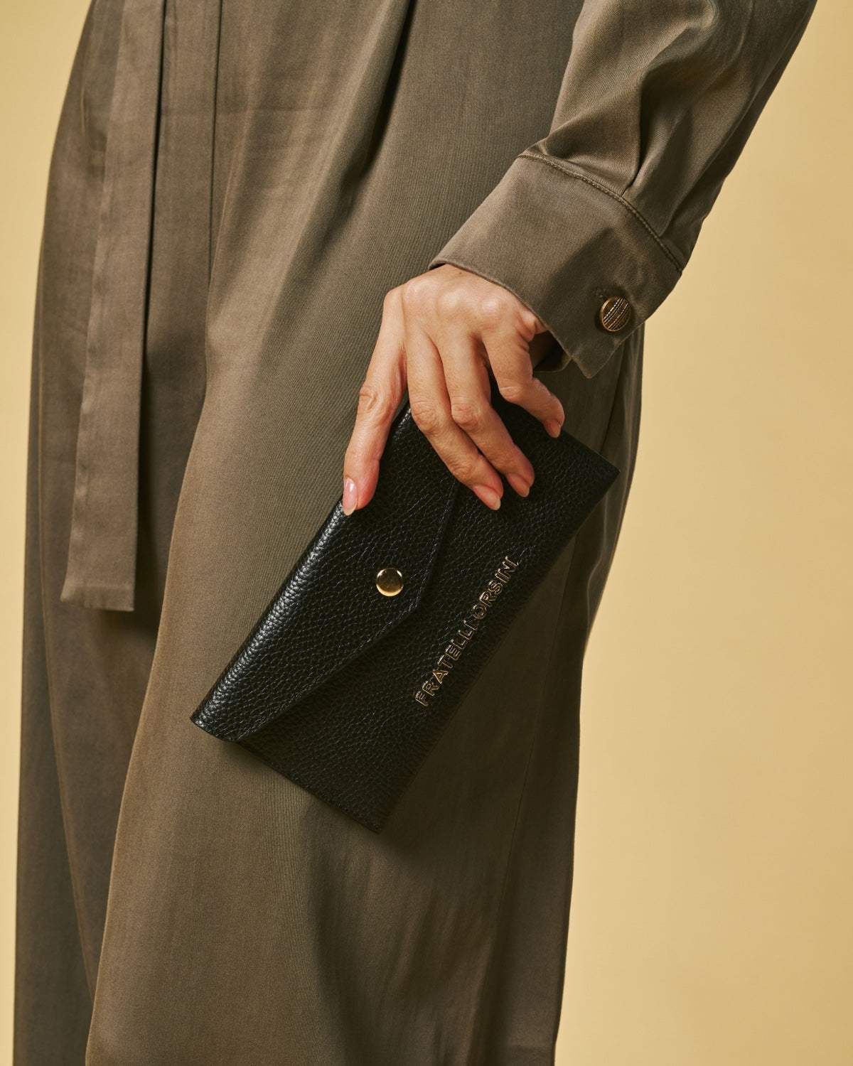 Carmina (black) - Italian calf leather women’s wallet