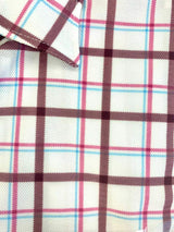 Carnaby Plaid Short Sleeve Tech Shirt - Buki - Flyclothing LLC