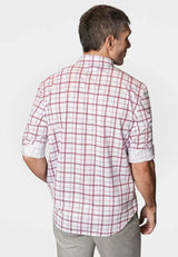Carnaby Plaid Long Sleeve Tech Shirt - Buki - Flyclothing LLC