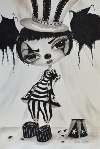 Black Market Art Company Carni Girl Print
