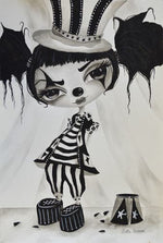 Black Market Art Company Carni Girl Print