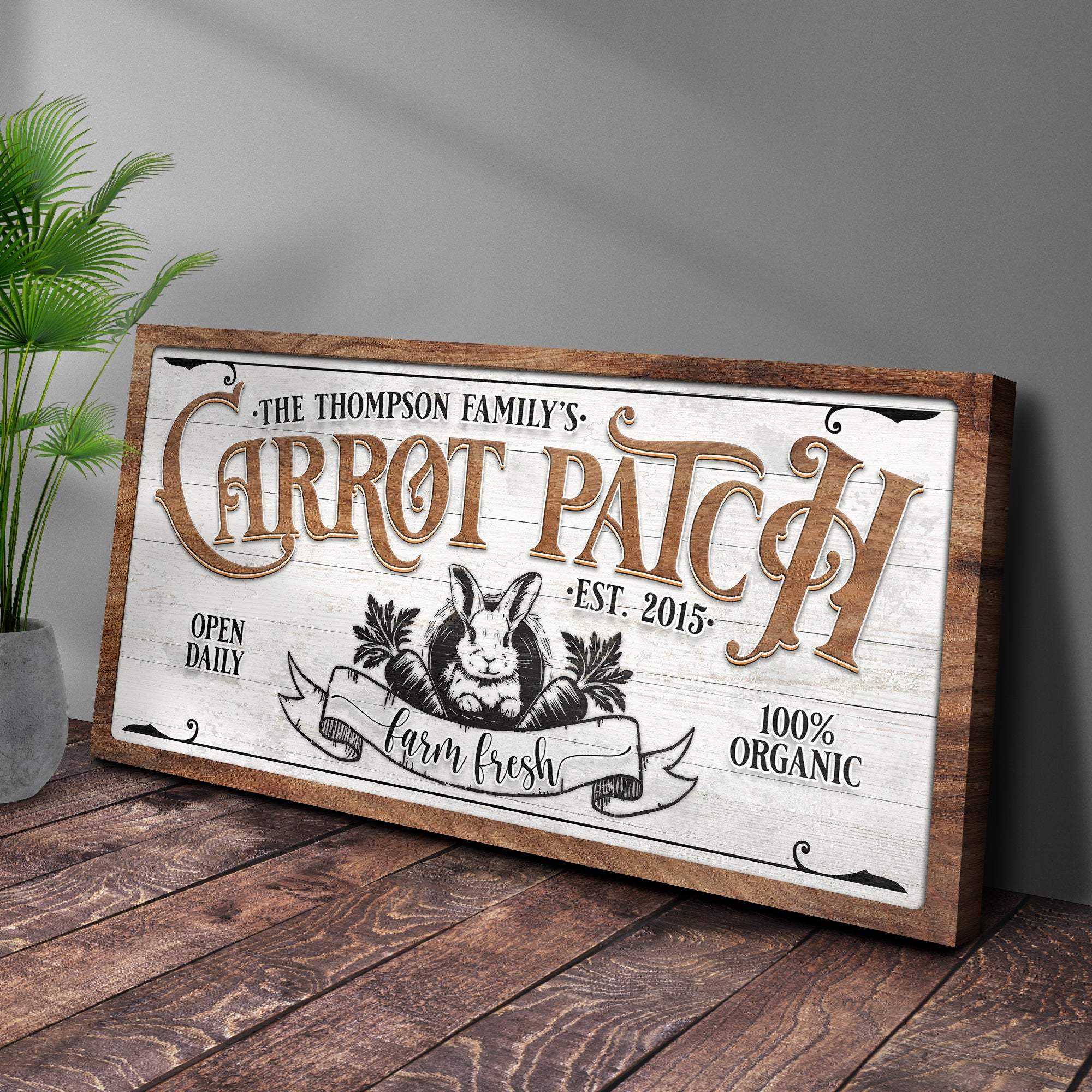 Carrot Patch Easter Sign II - Tailored Canvases - Flyclothing LLC
