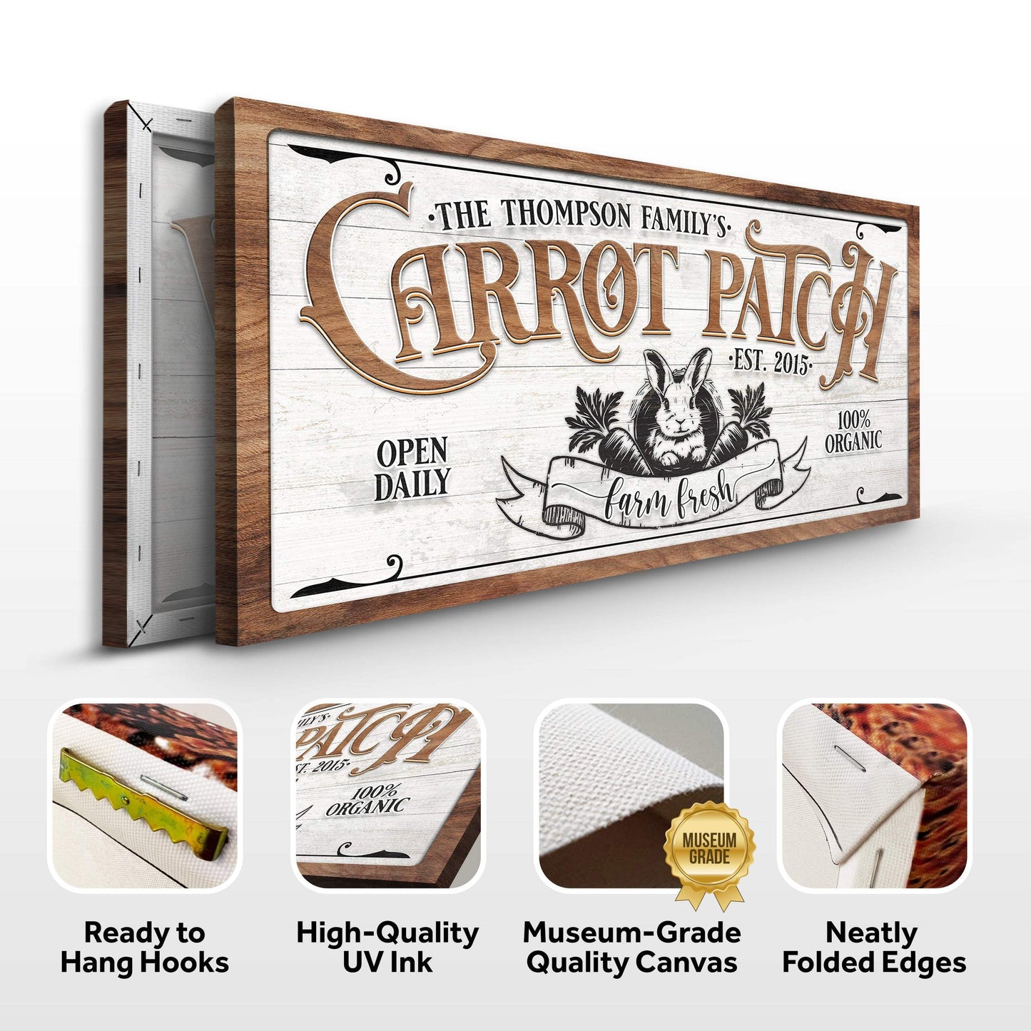 Carrot Patch Easter Sign II - Tailored Canvases - Flyclothing LLC