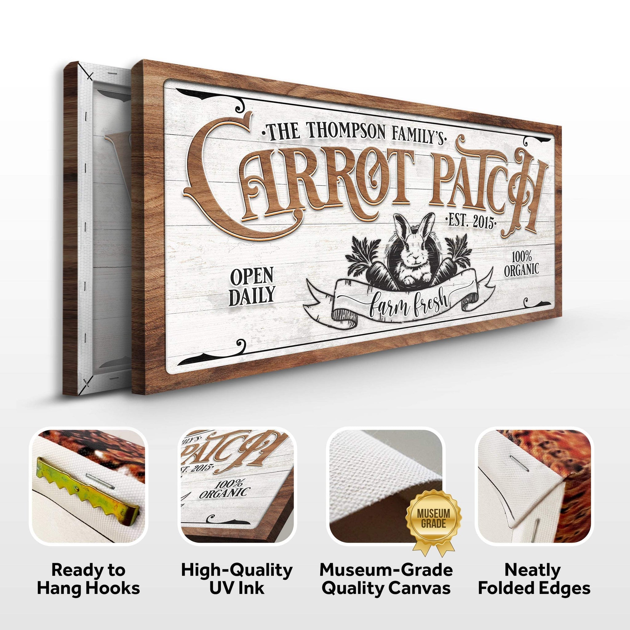 Carrot Patch Easter Sign II - Tailored Canvases - Flyclothing LLC