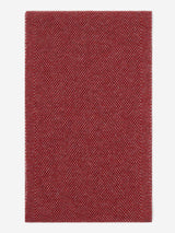 Riccardo (red & grey) - Italian 100% cashmere scarf with pattern