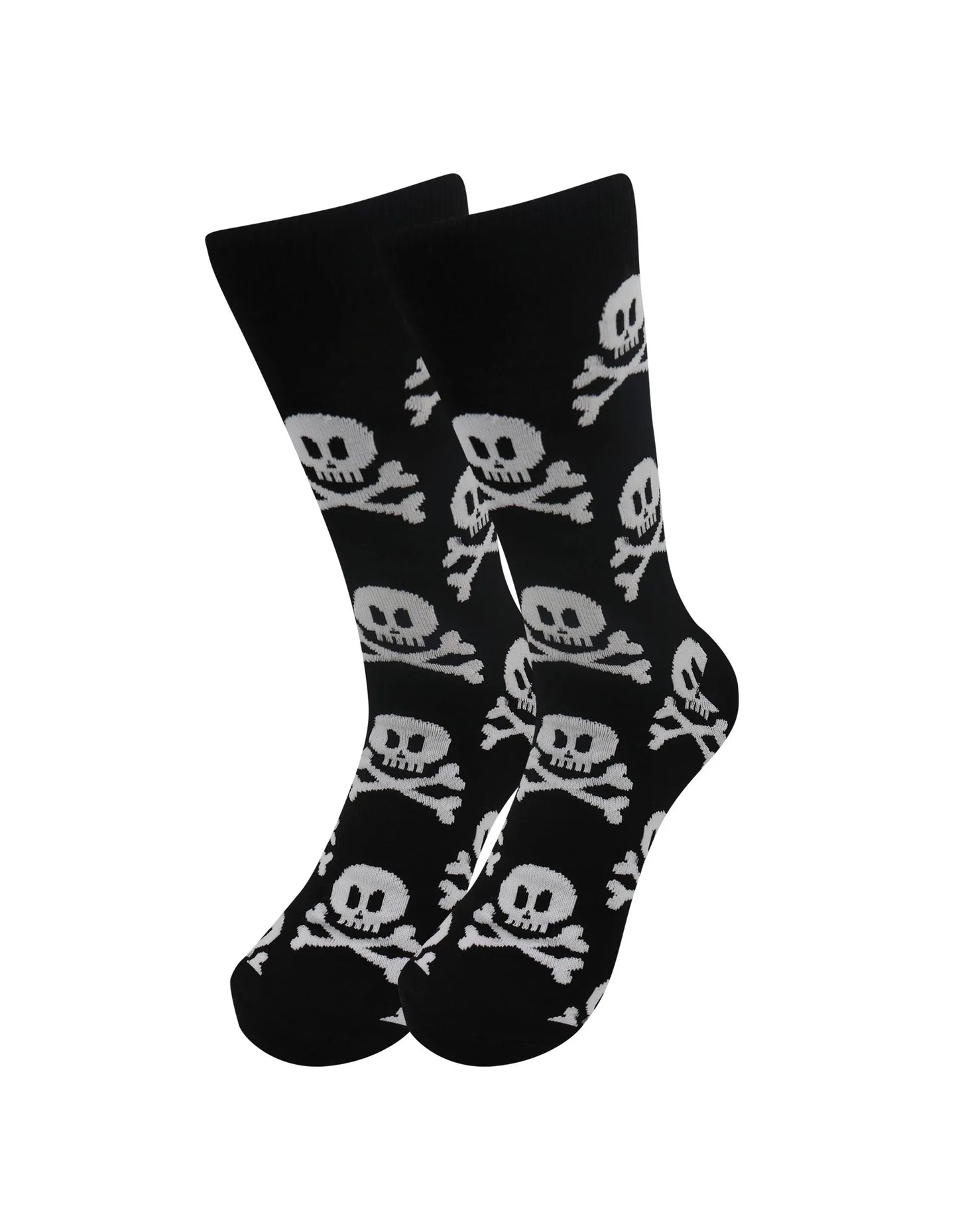 Skull and Crossbones Socks - Comfy Cotton for Men & Women - Real Sic - Flyclothing LLC