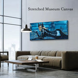 Black Market Art Company Cat On A Hot Tin Roof Print - Black Market Art Company - Flyclothing LLC