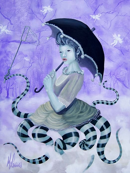 Black Market Art Company Catching Cupids Print