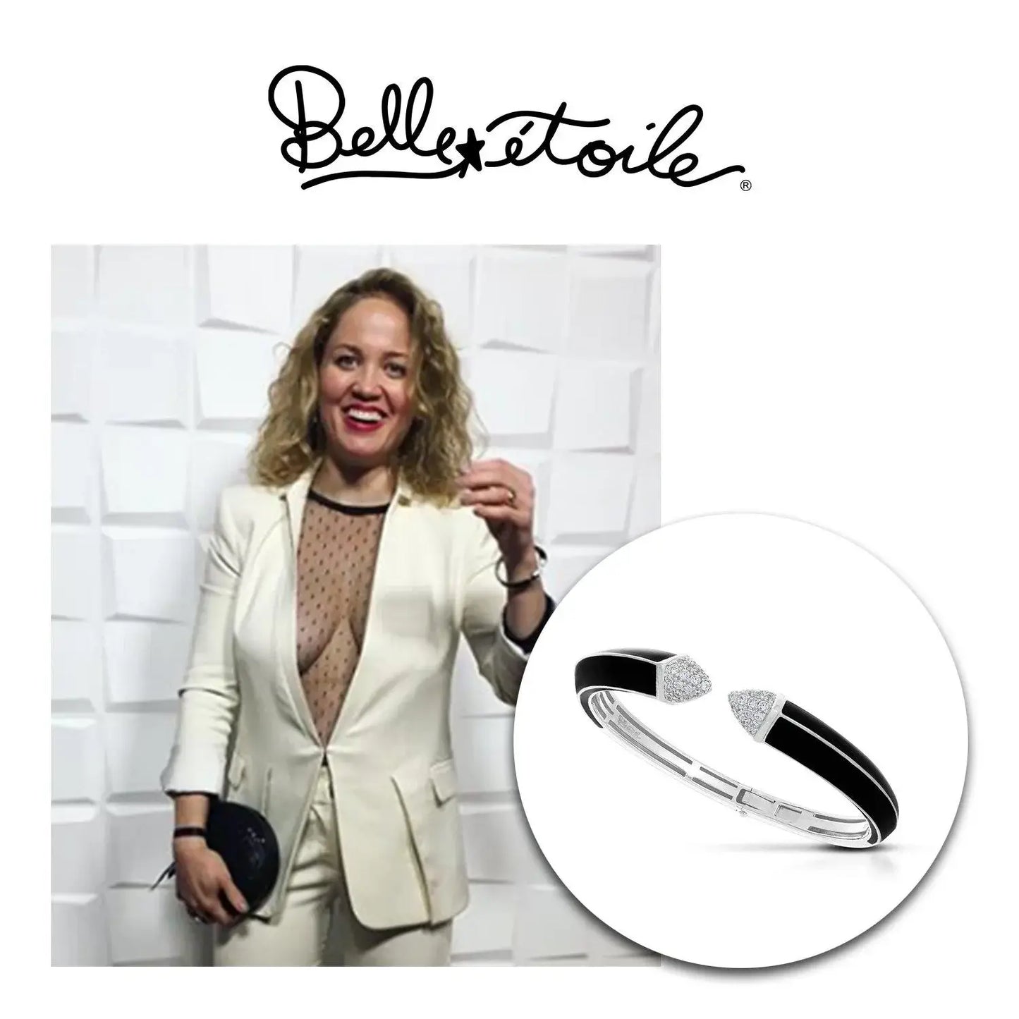 Pyramid Bangle - Belle Étoile Jewelry - Flyclothing LLC