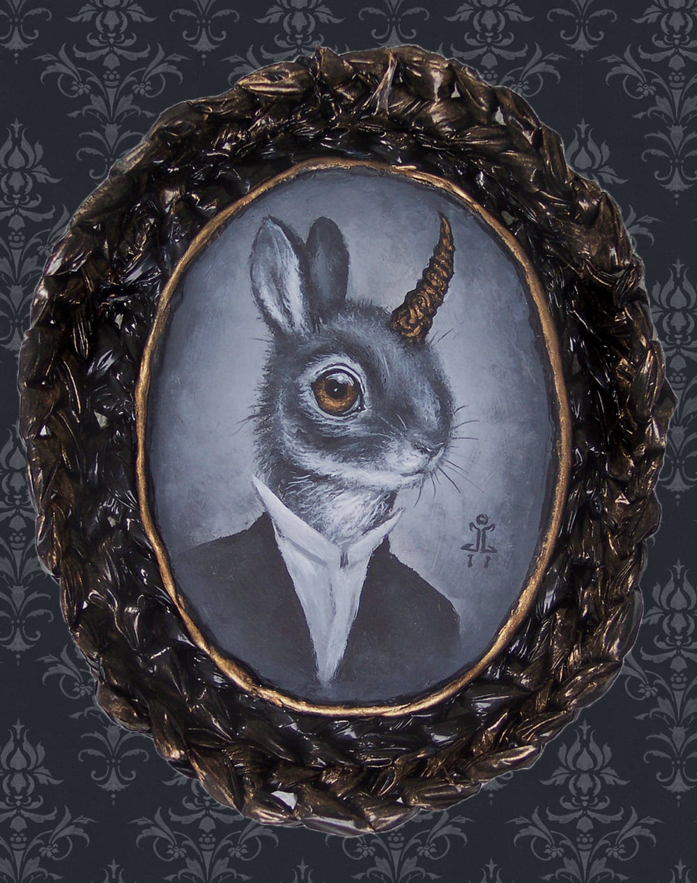 Black Market Art Company Cera Lapin Print