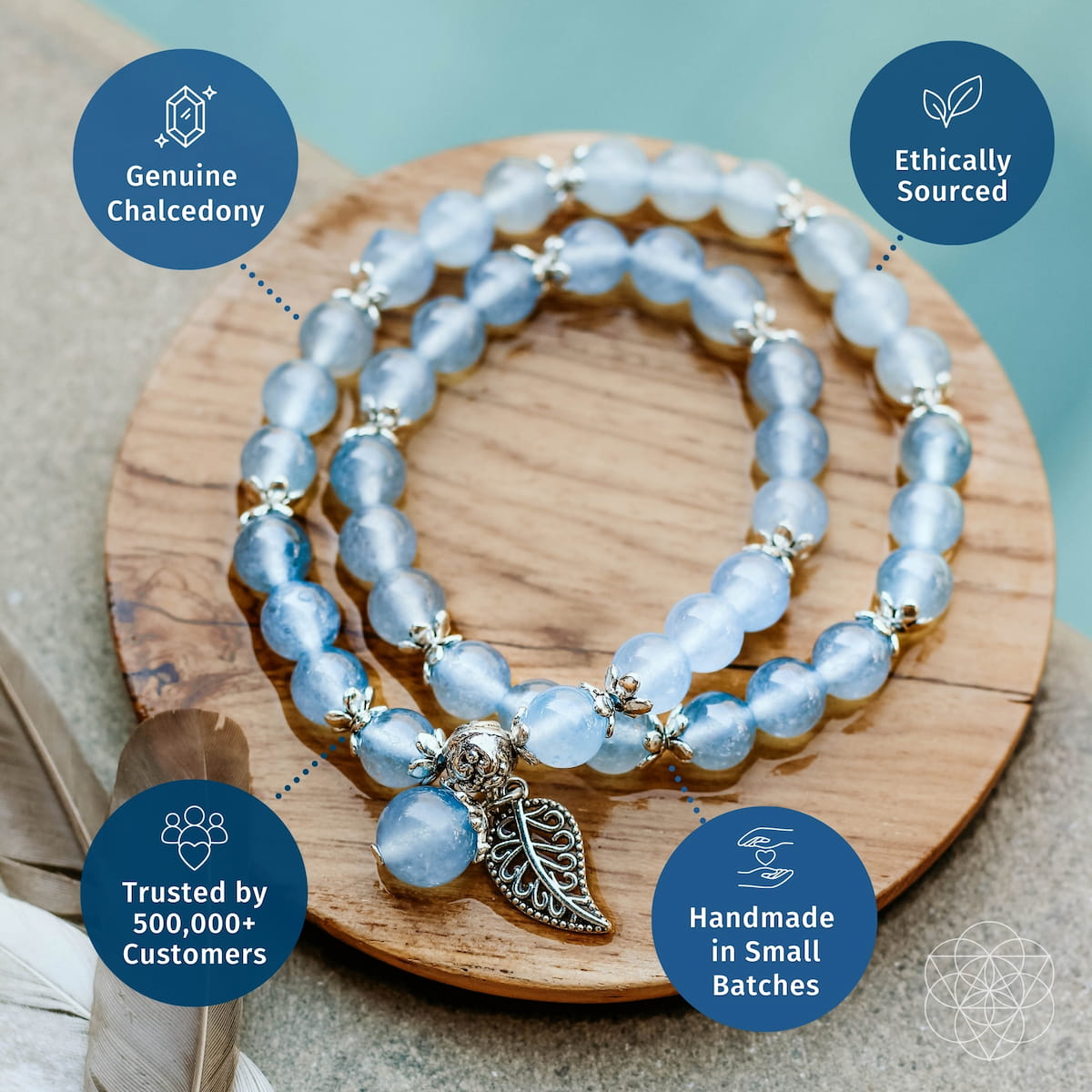 The Elegant Calming Bracelet - Conscious Items - Flyclothing LLC