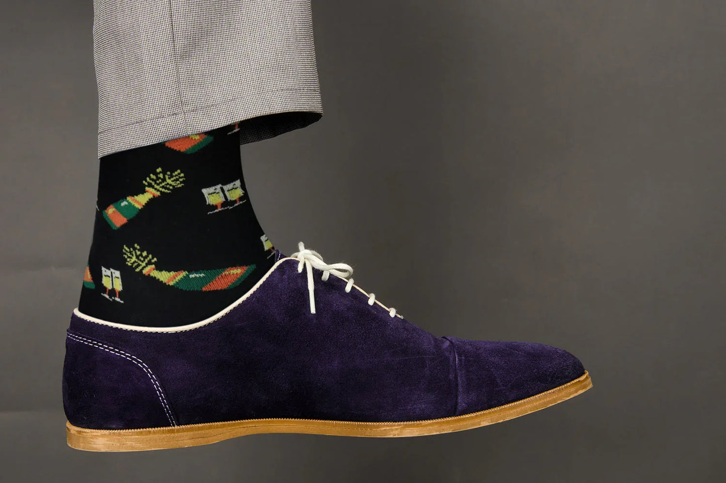 Champagne Socks - Comfy Cotton for Men & Women - Real Sic - Flyclothing LLC