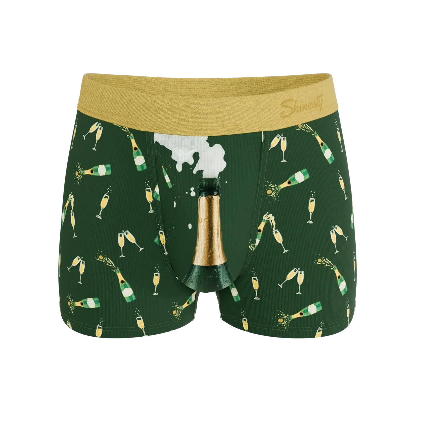 The Champagne Showers | New Years Ball Hammock® Pouch Trunks Underwear - Shinesty - Flyclothing LLC