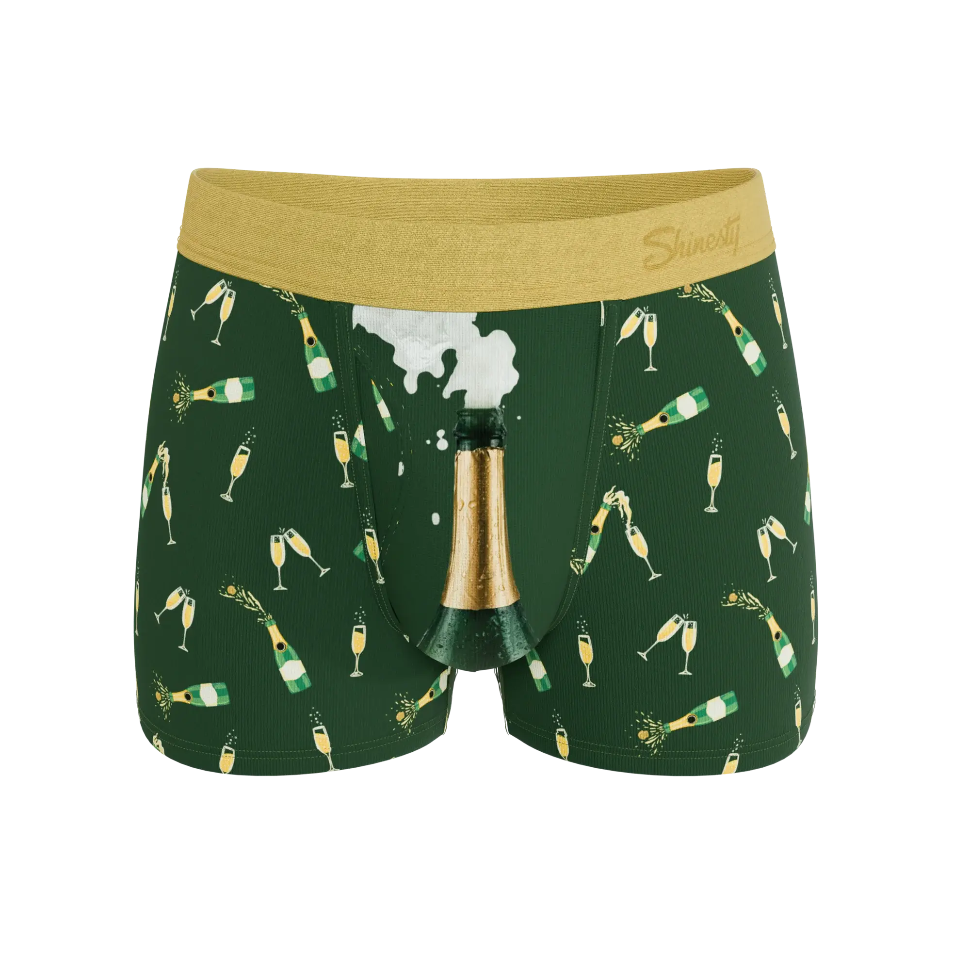 The Champagne Showers | New Years Ball Hammock® Pouch Trunks Underwear - Shinesty - Flyclothing LLC