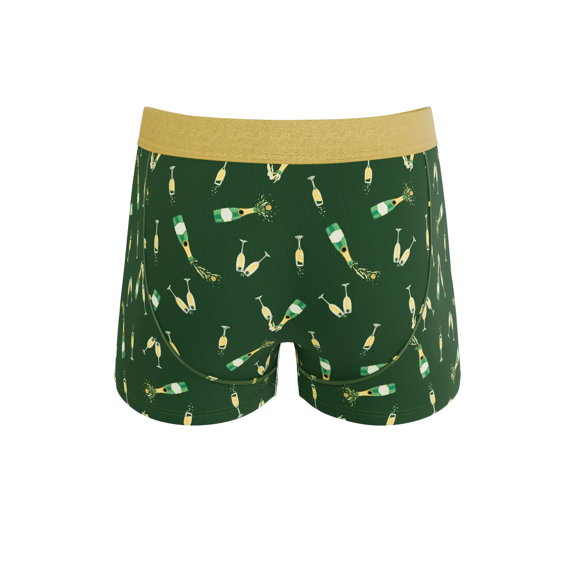 The Champagne Showers | New Years Ball Hammock® Pouch Trunks Underwear - Shinesty - Flyclothing LLC