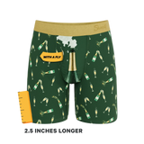 The Champagne Showers | New Years Long Leg Ball Hammock® Pouch Underwear With Fly - Shinesty - Flyclothing LLC