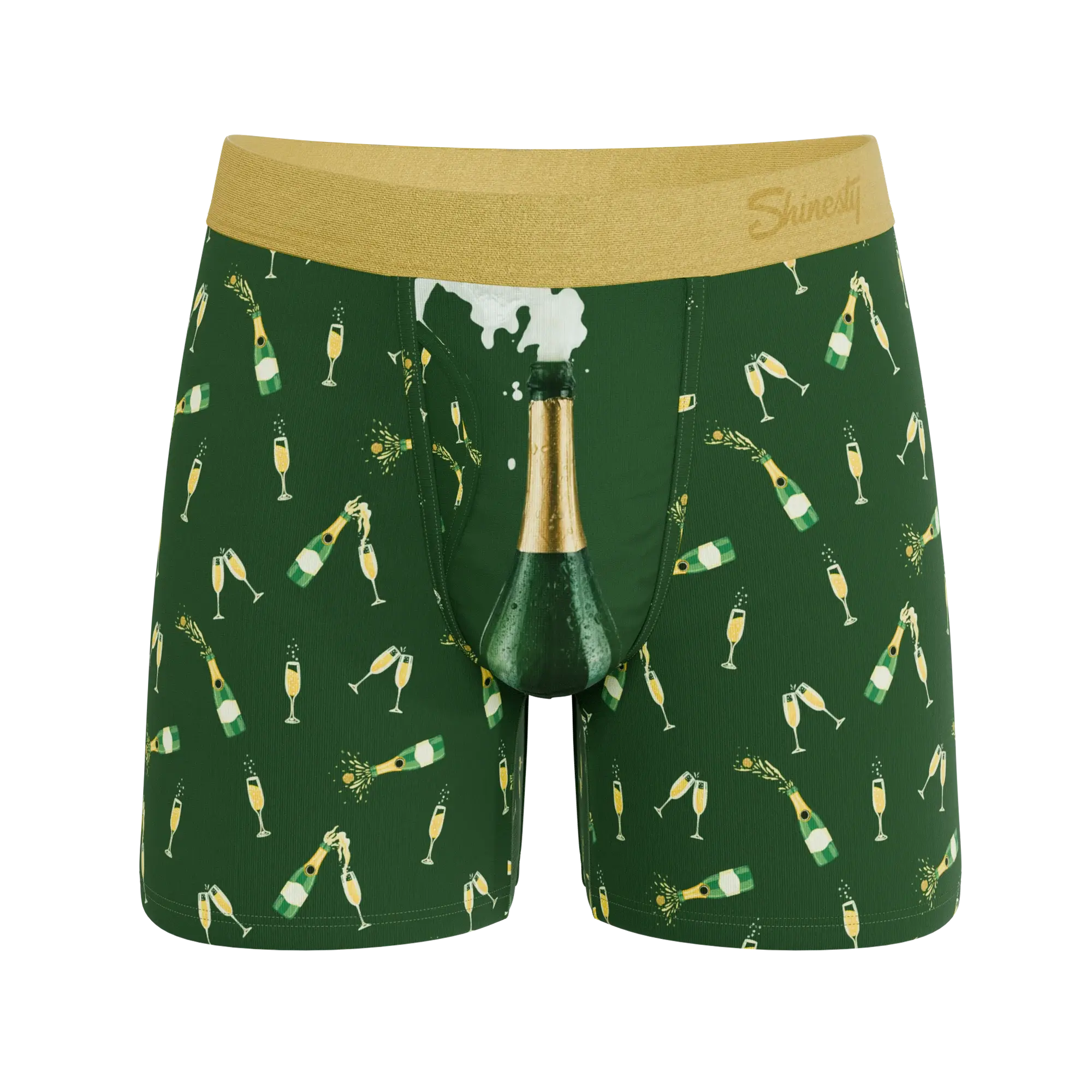 The Champagne Showers | New Years Ball Hammock® Pouch Underwear With Fly - Shinesty - Flyclothing LLC