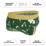 The Champagne Showers | New Years Ball Hammock® Pouch Underwear Briefs - Shinesty - Flyclothing LLC