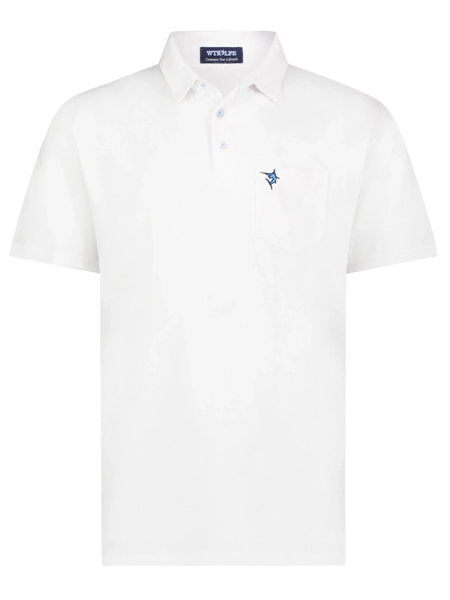 Charleston Polo - White Water Life - Flyclothing LLC